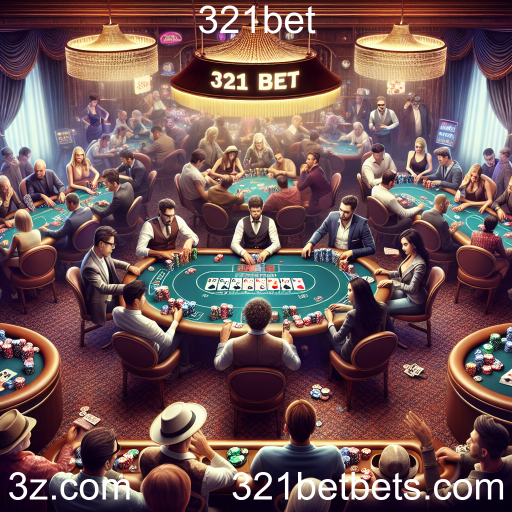 Experimente a Emoção do Poker Ao Vivo no 321bet